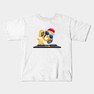 DJ Emoticon Kids T-Shirt